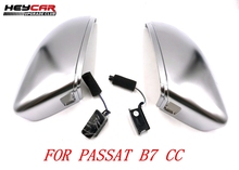 Capa fosca de espelho cromado prata, vw cc passat b7 35d 949 145 / 6 35d949145/6 2024 - compre barato