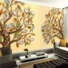 Papel de parede beibehang 3d colorido abstrato hd, fundo personalizado para tv mural de paredes 3 d 2024 - compre barato