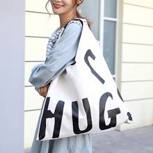 Women Shoulder Bag Canvas Tote Letter Messenger bag Canvas Shopping Large Women Bags Crossbody Bags for Women Bolsa Feminina #20 2024 - buy cheap