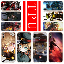 soft TPU case For iPhone 12 Mini 11 Pro XS Max XR X 8 7 6 Plus 5S SE S Cover Japan Anime youjo senki 2020 2024 - buy cheap