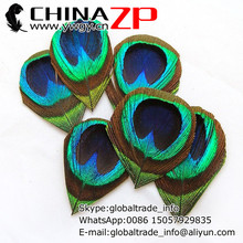 Retail and Wholesale in CHINAZP Factory 50pcs/lot Good Quality Handmade Trimmed NATURAL Peacock Eye Feathers 2024 - buy cheap