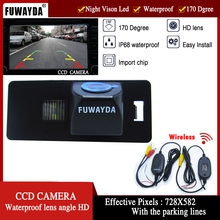 FUWAYDA Wireless Rear View camera car Reverse Backup color CCD HD Camera  WIde Angle For AUDI waterproof Night Vision 170 DEGREE 2024 - buy cheap