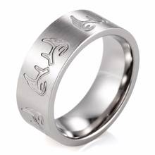 SHARDON engagement Rings round men ring  wedding jewelry Titanium Carved Deer Antlers Outdoor Hunting With Stain Finishing 2024 - buy cheap