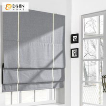 Cortinas romanas de algodón/sala de estar lino para, persianas modernas de alta calidad hechas a medida, 3 colores incluidos 2024 - compra barato
