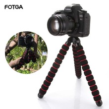 Fotga-tripé grande e flexível para câmera, suporte para parafuso 1/4 de 3/8 ", ideal para canon, nikon, dslr e dv 2024 - compre barato