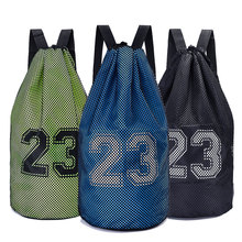 Mochila masculina j781522, bolsa grande de basquete para futebol, cordão, fitness, balde, ar livre 2024 - compre barato
