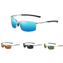 Óculos de sol polarizados masculinos para esportes ao ar livre condução óculos de sol armação de metal 2024 - compre barato