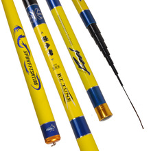Hard 3.6m/4.5m/5.4m/6.3m/7.2m/8m Fly Fishing Rod Stream Hand Pole Carbon Fiber Casting Telescopic Fishing Rods Fishing Tackle 2024 - buy cheap