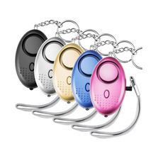 130 db Safesound Personal Security Alarm Keychain Light Self Defense Electronic Device as Bag Decoration for Women,Kids,Girls 2024 - buy cheap