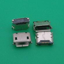 Mini Conector Micro USB tipo B para teléfono móvil, conector hembra de 5 pines, 200X 2024 - compra barato