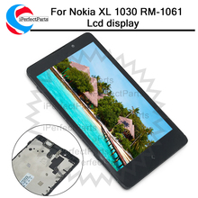 Tested Good Touch Screen Digitizer Glass Sensor + LCD Display Panel Monitor Screen Assembly With Frame for Nokia XL 1030 RM-1061 2024 - buy cheap