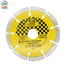 115mm/4.5" Diamond Angle Grinder Grinding Stone Wheel Brick Concrete Dry and Wet Cutting Disc 1.8mm Thickness 2024 - buy cheap