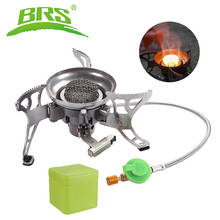 BRS Gas Stove Burner Ultralight Portable Collapsible Windproof Outdoor Gas Camp Stove Cookware for Picnic Camping Hiking BRS-15 2024 - buy cheap