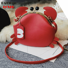 Crab Shaped Design Handbag For Women 2021 Fashion Crossbody Bags Girls Shoulder Messenger Bag Mujer Femme Shopping Flaps Purses 2024 - buy cheap