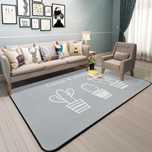 Simple fashion the cactus carpet Nordic bedroom living room carpet grey style soft sofa rug children play home bed decoration 2024 - buy cheap