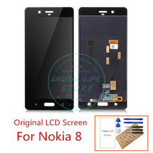 Original for Nokia 8 LCD Display Touch Screen 5.3" Digitizer Assembly for Nokia8 TA-1012 LCD Screen Replacement Repair Parts 2024 - buy cheap