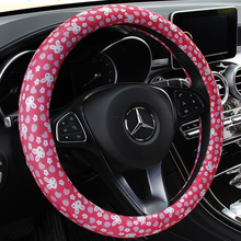 Car Steering-wheel Cover Car-styling Anti-catch Holder Protor Sport Auto Steering Wheel Covers Anti-Slip PU Leather 2024 - buy cheap