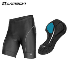Lameda-short de ciclismo masculino, modelo para mountain bike, shorts 3d com acolchoamento respirável 2024 - compre barato