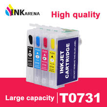 INKARENA T0731 Printer Ink Cartridge for Epson 73 T0731N 73N Cartridges T30 TX203 TX510F TX210 CX5900 T40W TX205 TX209 TX409 Kit 2024 - buy cheap