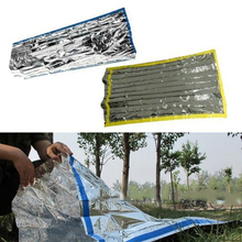 Outdoor Waterproof Emergency Safety First Aid Foil Curtain Sleeping Bag Military Survival Silver For Camping Travel Hiking 2024 - buy cheap