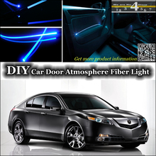 interior Ambient Light Tuning Atmosphere Fiber Optic Band Lights For Acura TL Inside Door Panel illumination Not EL light 2024 - buy cheap