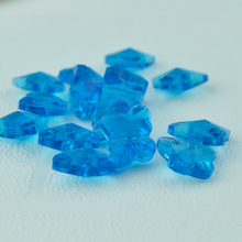 11x14mm Crystal Beads Faceted Butterfly Shape Loose beads in jewelry making Lake Blue color 500pcs Free Shipping 2024 - buy cheap