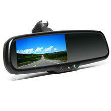 Зеркало заднего вида TFT lcd монитор заднего вида HD дисплей камера ночного видения камера заднего вида система парковки NTSC PAL 2024 - купить недорого