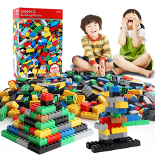 500-1000pcs Construction Building Blocks DIY Creative Building Bricks City Blocks Building Toy Brinquedos Toys for Children Gift 2024 - buy cheap