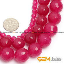 Plum Jades Round Faceted Beads Fashion Jewelry Bead DIY Beads For Women Bracelet And Necklace Making Strand 15" Wholesale ! 2024 - buy cheap