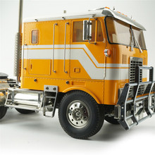 Pedal de acero inoxidable 1:14 para TAMIYA KING HAULER, 1 par, delineador de globo, Tractor, modelo de camión, actualización de pedales de Metal, piezas de coche RC 2024 - compra barato