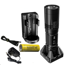 NITECORE R40 Flashlight XP-L HI max 1000 lumen beam distance 520 meter tactical torch with Rechargeable battery charger cradle 2024 - buy cheap
