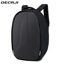 Decrji mochila de náilon multifuncional masculina, mochila antifurto com carregador usb para laptop de grande capacidade, bolsa masculina para viagem 2024 - compre barato