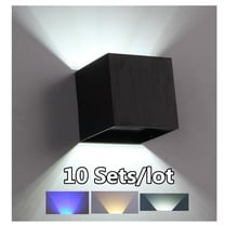 10sets 3W LED Wall Lamp Modern Bedroom Beside Reading Wall Light Indoor Living Room Corridor Hotel Room Lighting Light Fixture 2024 - buy cheap