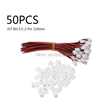 50 Sets JST XH 2.5-2 Pin Battery Connector Plug Female & Male with 120MM Wire S18 Wholesale&DropShip 2024 - buy cheap