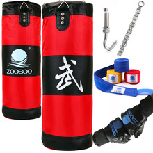 Фитнес-боксерская сумка 100 см для тренировок, ММА-боксерская сумка, подвесная сумка с крюком, Спортивная ударная сумка, песочница, Saco Boxeo 2024 - купить недорого
