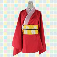 Японское аниме гинтама костюм кагуры Косплей Костюм джанпан кимоно для девочек Хэллоуин платье rloes play clothes 2024 - купить недорого