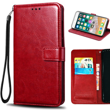 Кожаный чехол-книжка для Xiaomi Redmi 5 xiomi Redmi 5 Plus, силиконовый Магнитный чехол-бумажник для Xiaomi redmi 5, чехол для телефона, чехол 2024 - купить недорого