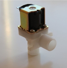 Válvula Solenoide eléctrica de agua normalmente cerrada, interruptor de flujo de entrada de 1/2 a 0.8Mpa, 220 ", 20mm, CA 0,02 V, nuevo 2024 - compra barato