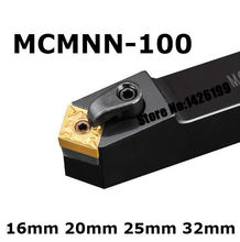 Herramienta de torneado externo CNC, MCMNN1616H12-100, MCMNN2020K12-100, MCMNN2525M12-100, MCMNN3232P16, 1 ud. 2024 - compra barato