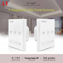 Milight AC100~220V 1-Channel 0~10V L1 Panel Dimmer use with wifi remote controller brightness adjust for single color led light