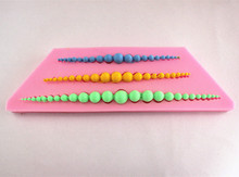 A string of pearls  cake molds soap chocolate mould for the kitchen baking FM185 2024 - buy cheap