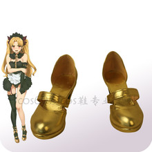 Hot Anime cosplay shoe Fate/Grand Order FGO Ereshkigal shoe Irkalla golden single shoe A 2024 - buy cheap