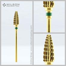 Large Cone - Coarse(40119)  - Gold - WILSON Carbide Nail Drill Bit 2024 - buy cheap