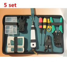5 set 11 in 1 Maintenance of computer networks Toolkit suite room network Computer Repair Kit Tool Set Free Shipping 2024 - buy cheap