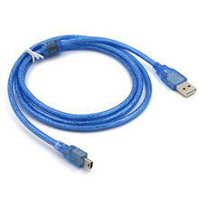 3 м 5 м 10 м 10FT 16FT 33FT Высокое качество экранированный USB 2,0 к Mini 5-контактный м/м кабель для передачи данных Синий «Папа-папа» 5P B Мужской для mp3 mp4 gps автомобиля 2024 - купить недорого