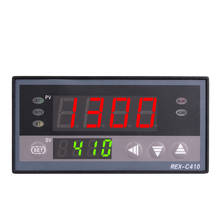 Digital PID Temp Controller REX-C410 48*96mm Horizontal, Input thermocouple K, Relay Output for heat 2024 - buy cheap