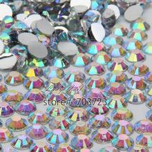 1000PCS ss20 5mm Hot Sale Flatback Acrylic Makeup Nail Art Decoration Glitter Rhinestones Beads AB clear  N22 2024 - buy cheap