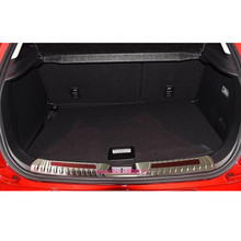 Embellecedor de parachoques trasero interior de coche, Pedal de placa de maletero de desgaste de acero inoxidable, 1 Uds., para Mazda Cx-3, Cx3, 2017, 2018, 2019, 2020, 2021 2024 - compra barato
