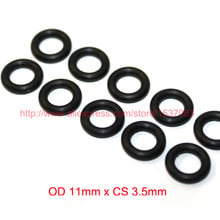 OD 11mm x CS 3.5mm black NBR nitrile o ring o-ring oring sealing rubber cord 70 shore A 2024 - buy cheap