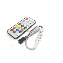 Mini pixel light controller  RF21key DC5-24V Led pixel strip light Controller For IC Strip WS2811 WS2812 WS1903 2048pixel 2024 - buy cheap